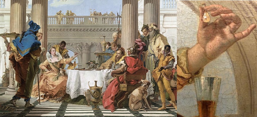 The Banquet of Cleopatra - Giambattista Tiepolo (1744)