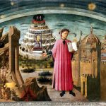 domenico-di-michelino-dante-alighieri-and-the-allegory-of-the-divine-comedy-and-the-town-of-florence-1465