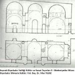 Ömer Şeddad Camii Planı ve Kesiti (O.C. Tuncer’den)