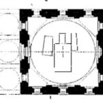 Yıkhnm Bayezid Türbesi, Bursa. Plan, yan cephe, kesit (S. Çetintaş)