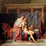 The Courtship of Paris and Helen – Jacques-Louis David (1748-1825)