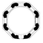 II. Mahmud Türbesi, İstanbul Plan (H. Önkal)