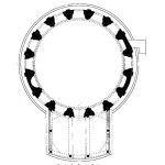 Nakşıdil Sultan Türbesi, İstanbul. Pjan (H. Ûnkal)