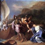 Charles Le Brun (1619-1690)-‘Theseus leaves Ariadne on Naxos’