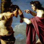 Apollo and Marsyas -Bartolomeo Manfredi (1582–1622)