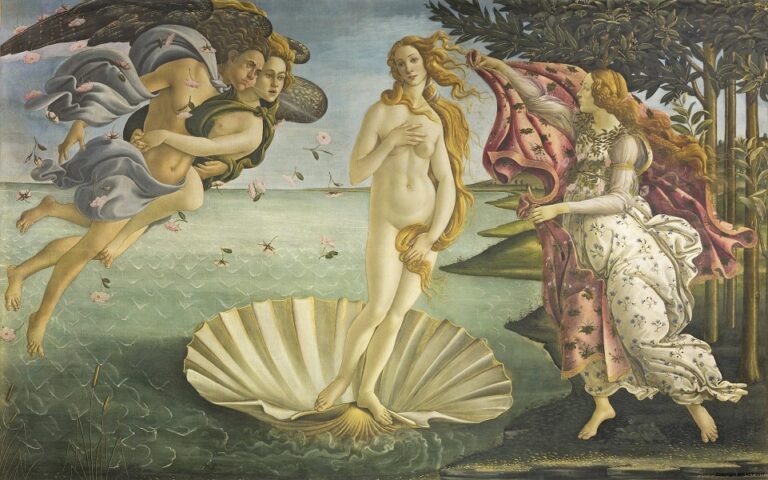 Botticelli’nin Venüs’ün Doğuşu Eseri