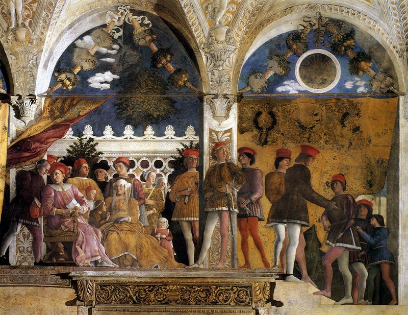Gonzaga Mahkemesi (The Court of Gonzaga) 1465-74 yılları arasına tarihlendirilmektedir.